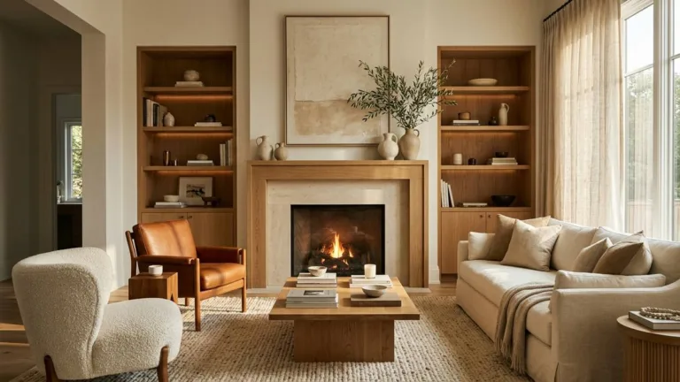 como decorar una sala con chimenea moderna y acogedora en 10 pasos