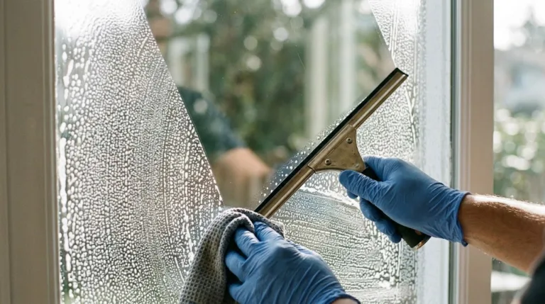 como limpiar cristales perfectamente en casa con vinagre blanco y paño de microfibra